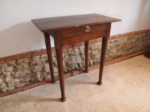 fig 3. Table lowboy side hall console Queen Anne c1710