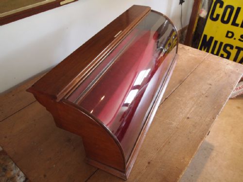 fig 1. Cabinet display shop haberdashery Victorian Mahogany 1890