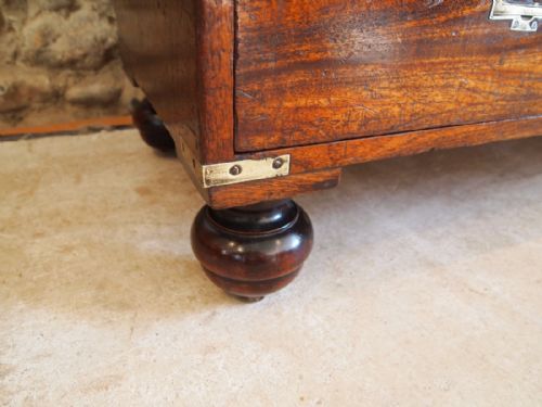 fig 2. Chest of drawers Victorian military campaign chest c1840