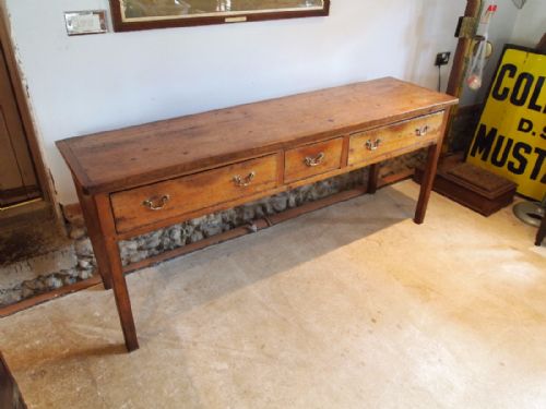 Dresser Sideboard Hall Console Table George III Pine C1780