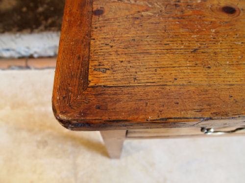 fig 1. Dresser sideboard hall console table George III Pine c1780