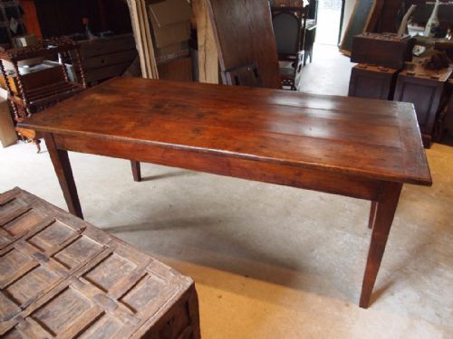 Table Superb French Cherry Refectory Dining Table C1840