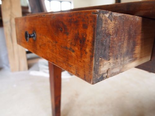 fig 2. Table superb French Cherry refectory dining table c1840