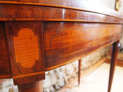 fig 2. Table side hall console card George III Sheraton c1790