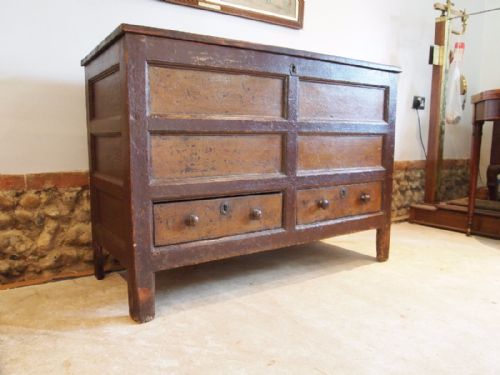 Chest Coffer Blanket Box Mule Chest George III C1800