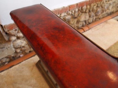 fig 1. Fender Victorian club fire fender Eccles Hall Norfolk c1890
