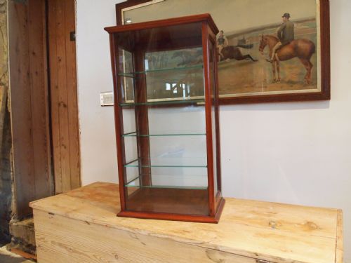 fig 2. Cabinet display haberdashery shop Victorian c1890