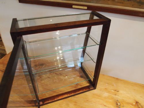 fig 2. Cabinet display shop haberdashery Oak c1920