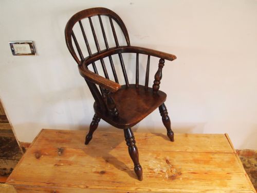 Chair Victorian Windsor Child's Chair C1880