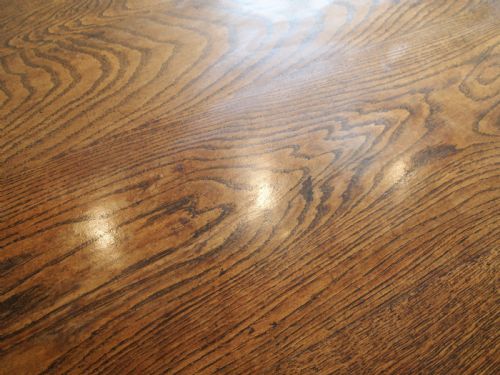 fig 1. Table Oak refectory dining farmhouse c1920