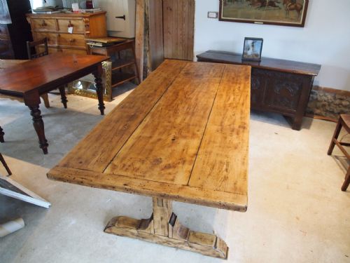 Table Oak Refectory Farmhouse Dining Table C1920