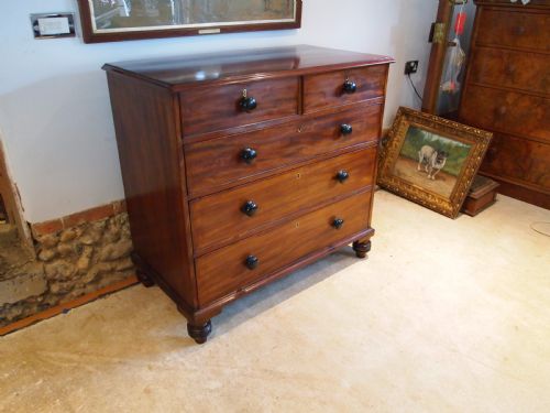 fig 2. Chest of Drawers fine Victorian Mahogany c1850