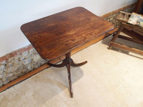 Table George III Mahogany Side Lamp Hall Console Wine C1790