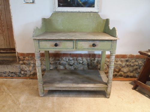 Table Hall Lamp Side Console George IV Original Paint C1825