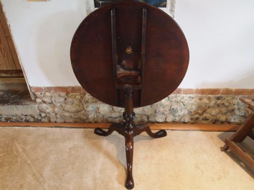 fig 3. Table wine hall lamp console George III Cuban Mahogany c1790