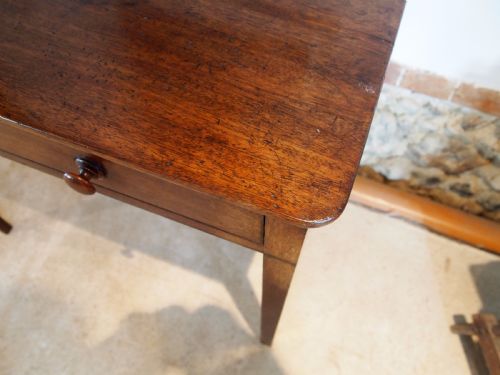 fig 1. Table side hall console lamp George IV Mahogany c1825