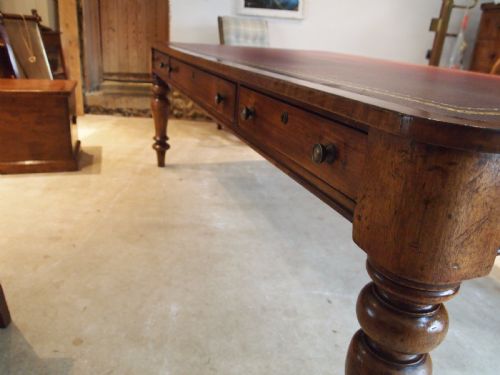 fig 2. Table library desk boardroom George IV Mahogany c1825