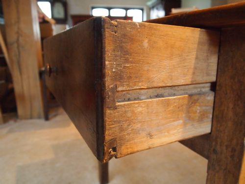 fig 2. Table dining refectory farmhouse French Cherry wood c1800