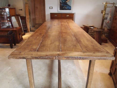 Table Refectory Dining Farmhouse French Chestnut Seats 10 C1820