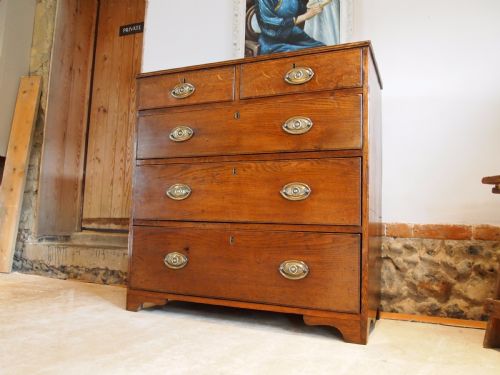 Chest of Drawers George III Oak 36" Wide C1800