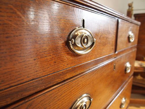 fig 2. Chest of drawers George III Oak 36