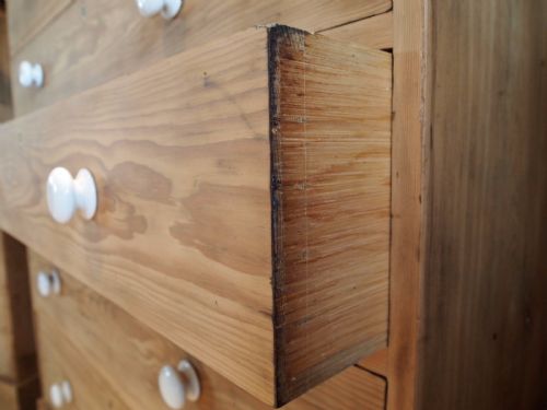 fig 2. Chests of drawers a rare pair of Victorian Pine chests c1890