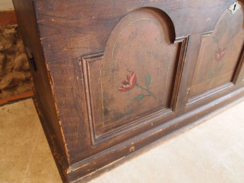 fig 1. Coffer chest Victorian c1880