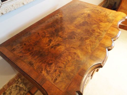 fig 1. Chest of drawers Edwardian Queen Anne burr Walnut small c1910