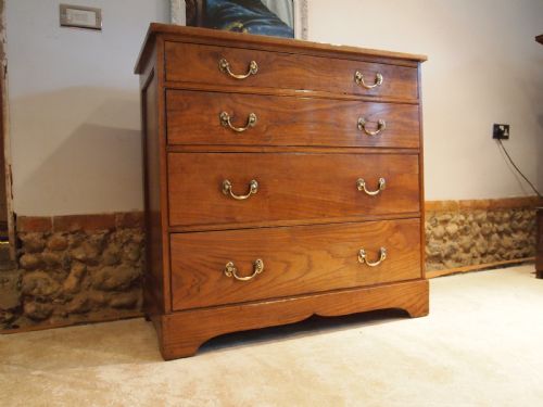 Chest of Drawers Rare George III Elm C1810