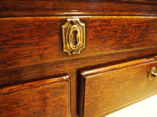 fig 1. Table lowboy hall lamp George III Oak c1770