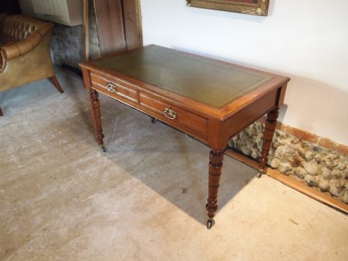fig 2. Desk fine Victorian Walnut c1880