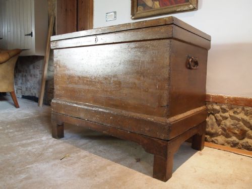 fig 3. Chest rare fine George III cabinet makers tool chest c1800
