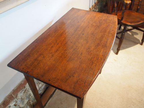 fig 1. Table hall console side lamp George III Mahogany c1790