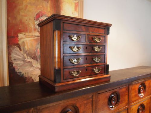 Chest of Drawers Fine Victorian Miniature Salesman Sample C1870