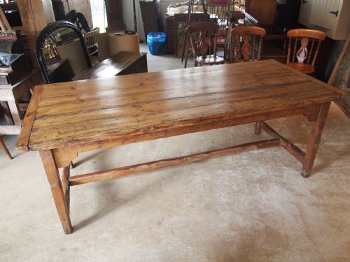Table Refectory Farmhouse Dining George III Pine C1810
