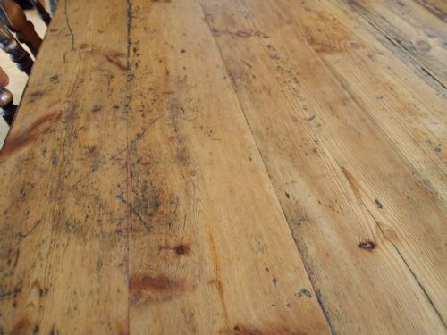 fig 2. Table refectory farmhouse dining George III Pine c1810