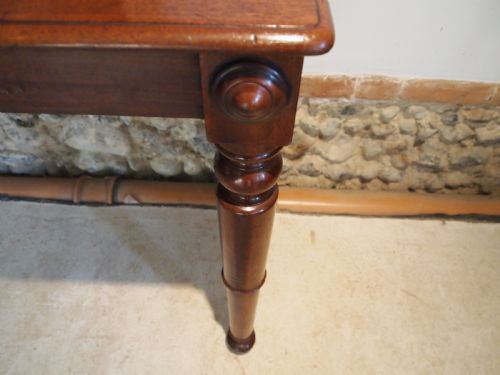 fig 1. Table lamp hall side console Victorian Mahogany c1850