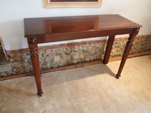 Table Lamp Hall Side Console Victorian Mahogany C1850