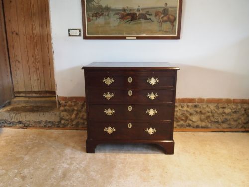 Chest of Drawers Small Bachelors Chest George III Mahogany 33" Wide C1780