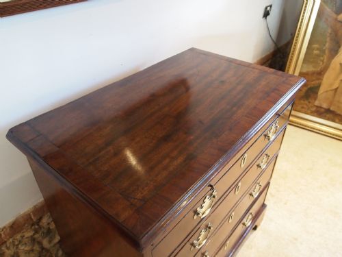 fig 2. Chest of drawers small Bachelors chest George III Mahogany 33