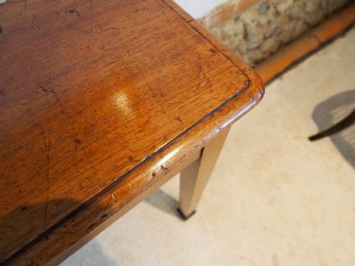 fig 2. Table hall console side lamp slim Victorian Mahogany c1880