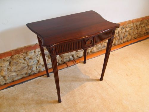 Table Hall Lamp Side Console Victorian Mahogany C1890