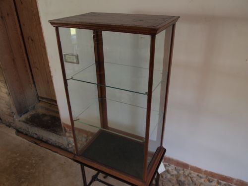 fig 1. Display shop haberdashery chemist Victorian Mahogany c1880