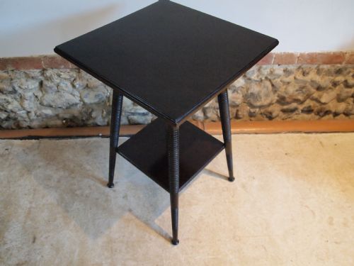 fig 1. Table Arts and Crafts William Birch Mahogany c1900