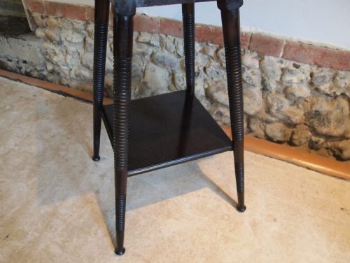 fig 2. Table Arts and Crafts William Birch Mahogany c1900