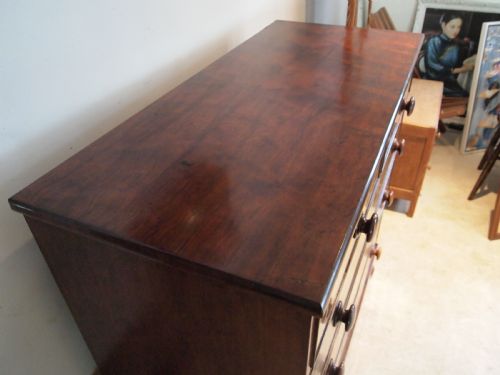 fig 1. Chest of drawers fine Victorian Mahogany c1860