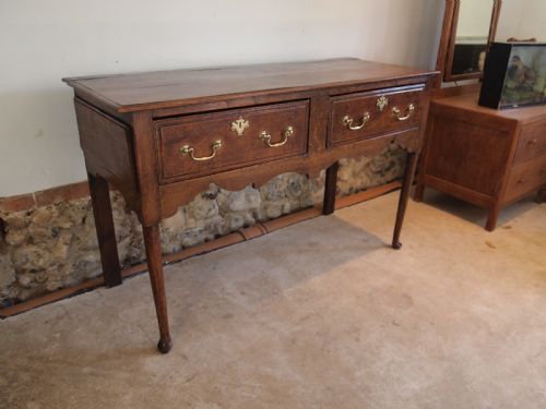 fig 2. Dresser sideboard stunning George II Oak c1750