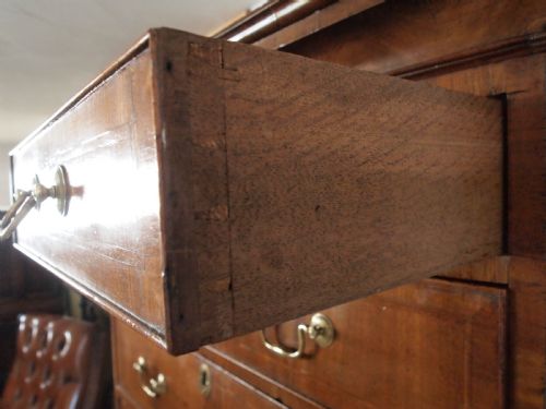 fig 3. Chest on chest small fine George II Walnut c1740