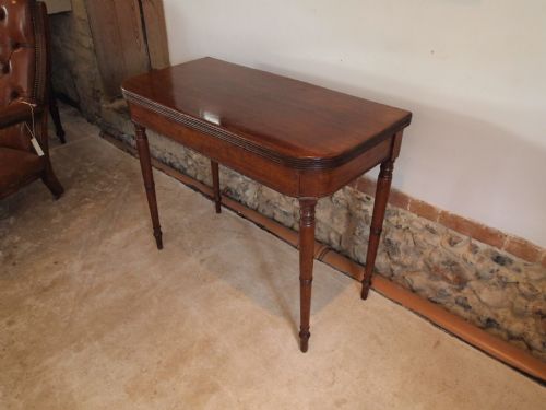Table Hall Lamp Console Game George IV Mahogany C1820