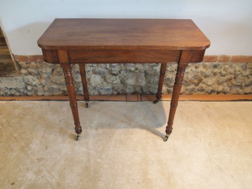 fig 2. Table hall side lamp console George IV Mahogany c1830